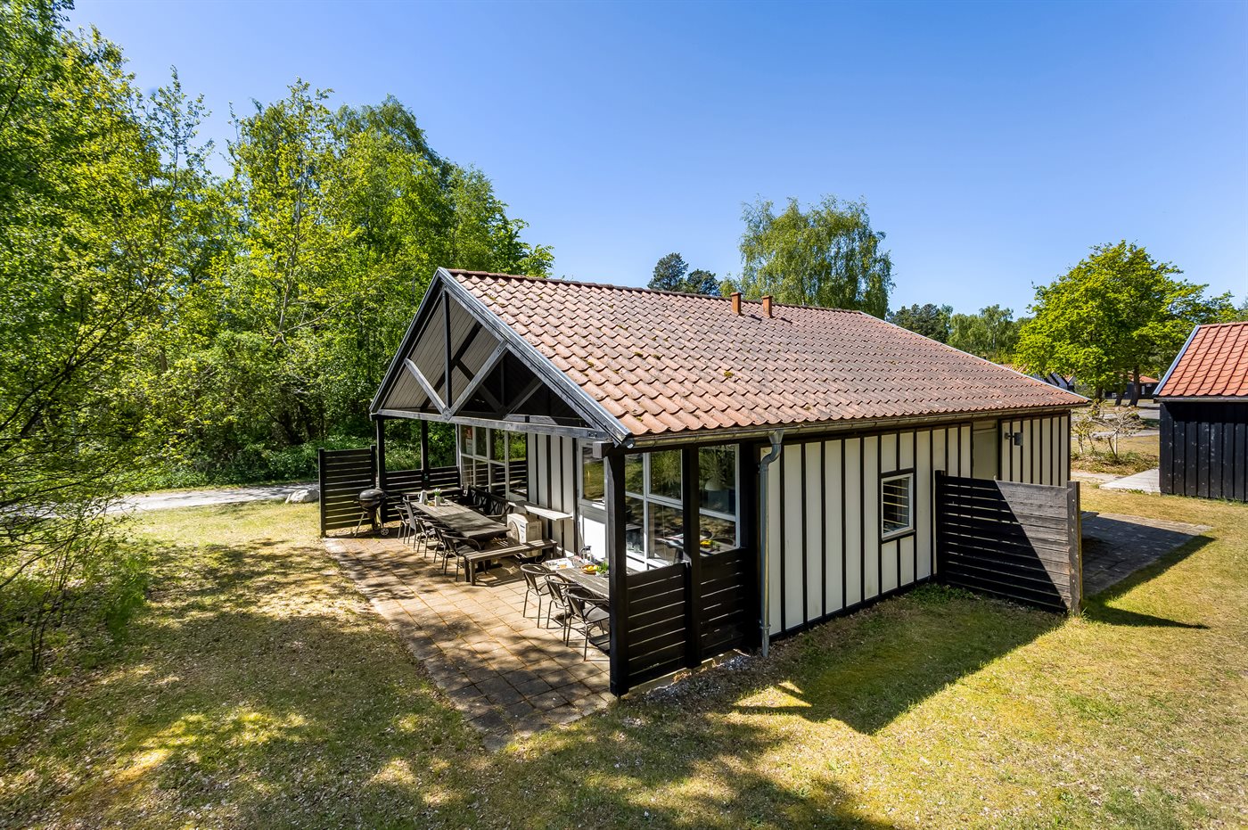 Strandnahes Ferienhaus mit Sauna &amp; Kamin in Marielyst