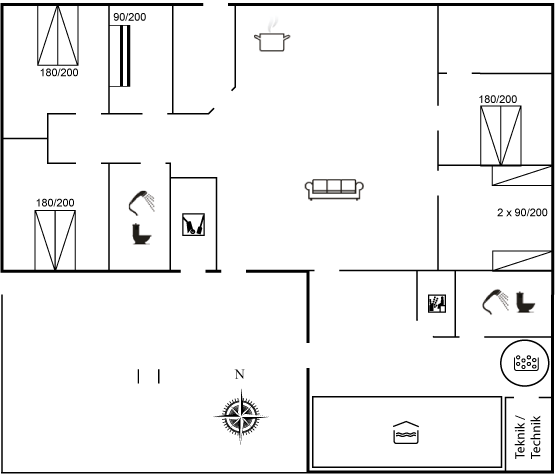 Floor plan_Holiday home_82-0294