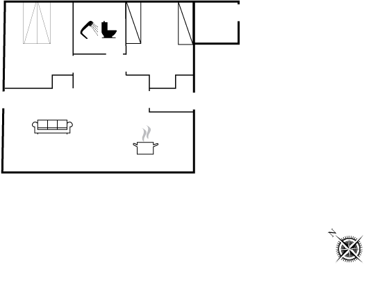Grundriss Ferienhaus 82-0343 in Marielyst