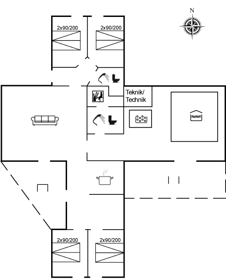 Floor plan_Holiday home_82-0536