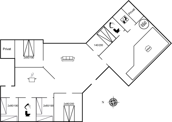 Floor plan_Holiday home_82-0669