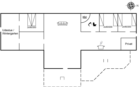 Floor plan_Holiday home_82-0719