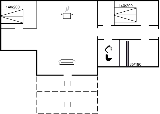 Floor plan_Holiday home_82-0720