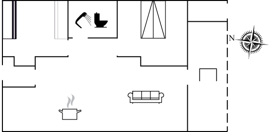 Grundriss Ferienhaus 82-0907 in Marielyst