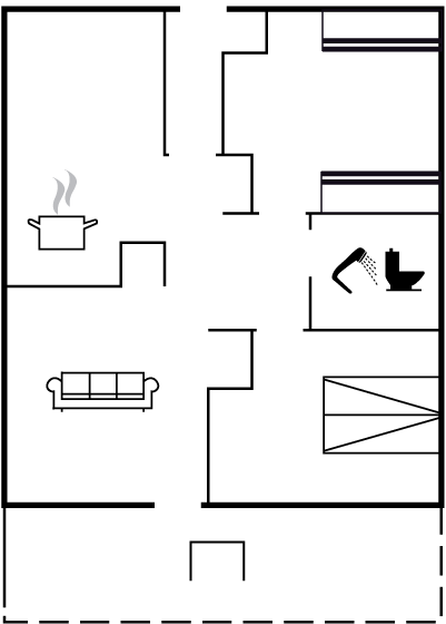 Grundriss Ferienhaus 82-0924 in Marielyst