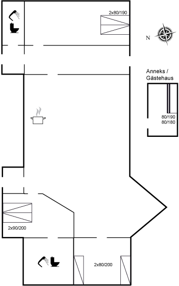 Floor plan_Holiday home_82-2181
