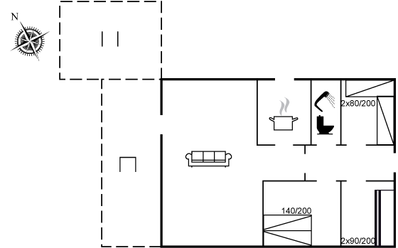 Floor plan_Holiday home_90-2539