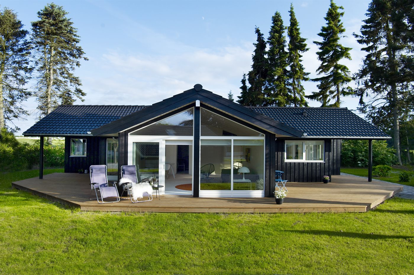 Modernes Wellness-Refugium mit Aktivraum an der Sejerø Bucht