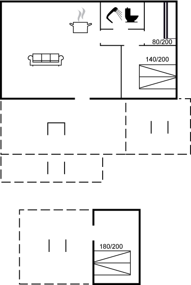 Grundriss Ferienhaus 90-3059 in Sejerö Bugt
