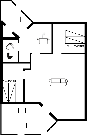 Floor plan_Holiday home_90-3511