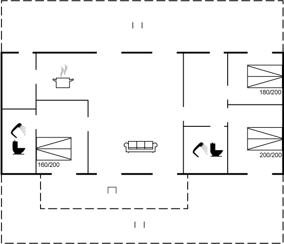 Floor plan_Holiday home_90-4801