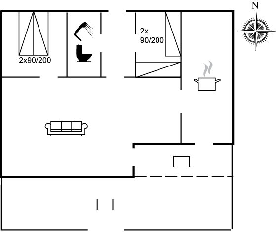 Floor plan_Holiday home_91-7508