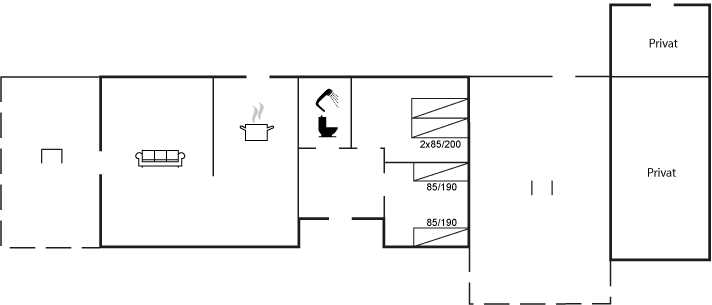 Grundriss Ferienhaus 93-1553 in Gilleleje