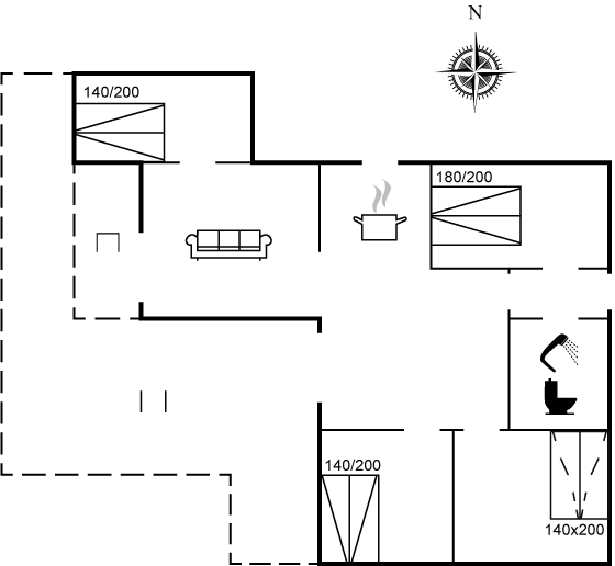 Floor plan_Holiday home_93-1801