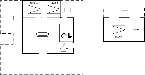 Grundriss Ferienhaus 93-1865 in Gilleleje