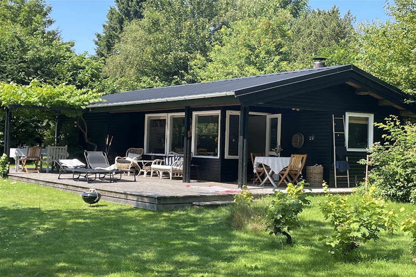 Gemütliches Ferienhaus mit Sauna, Kamin und Strandnähe