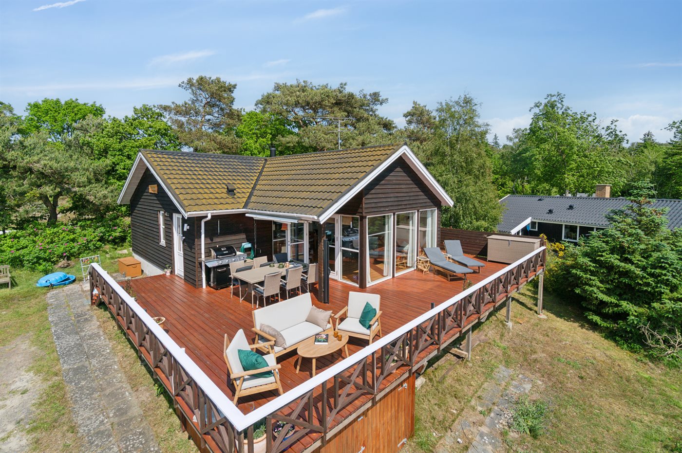 Meerblick, Sauna &amp; Strand – Dein Bornholm-Glücksplatz!