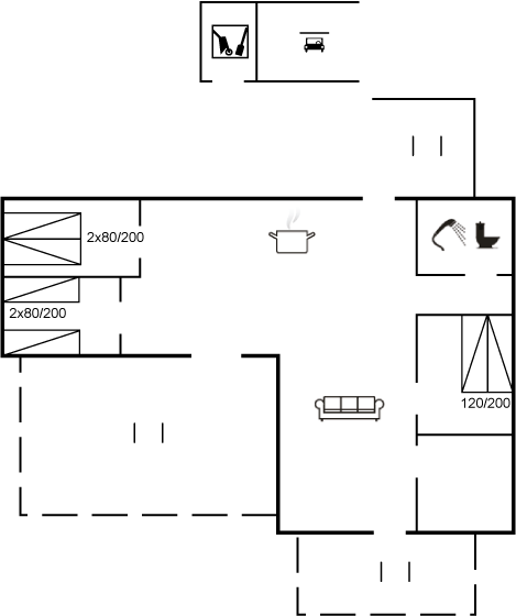 Floor plan_Holiday home_95-0544