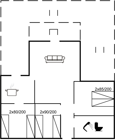 Floor plan_Holiday home_95-0551