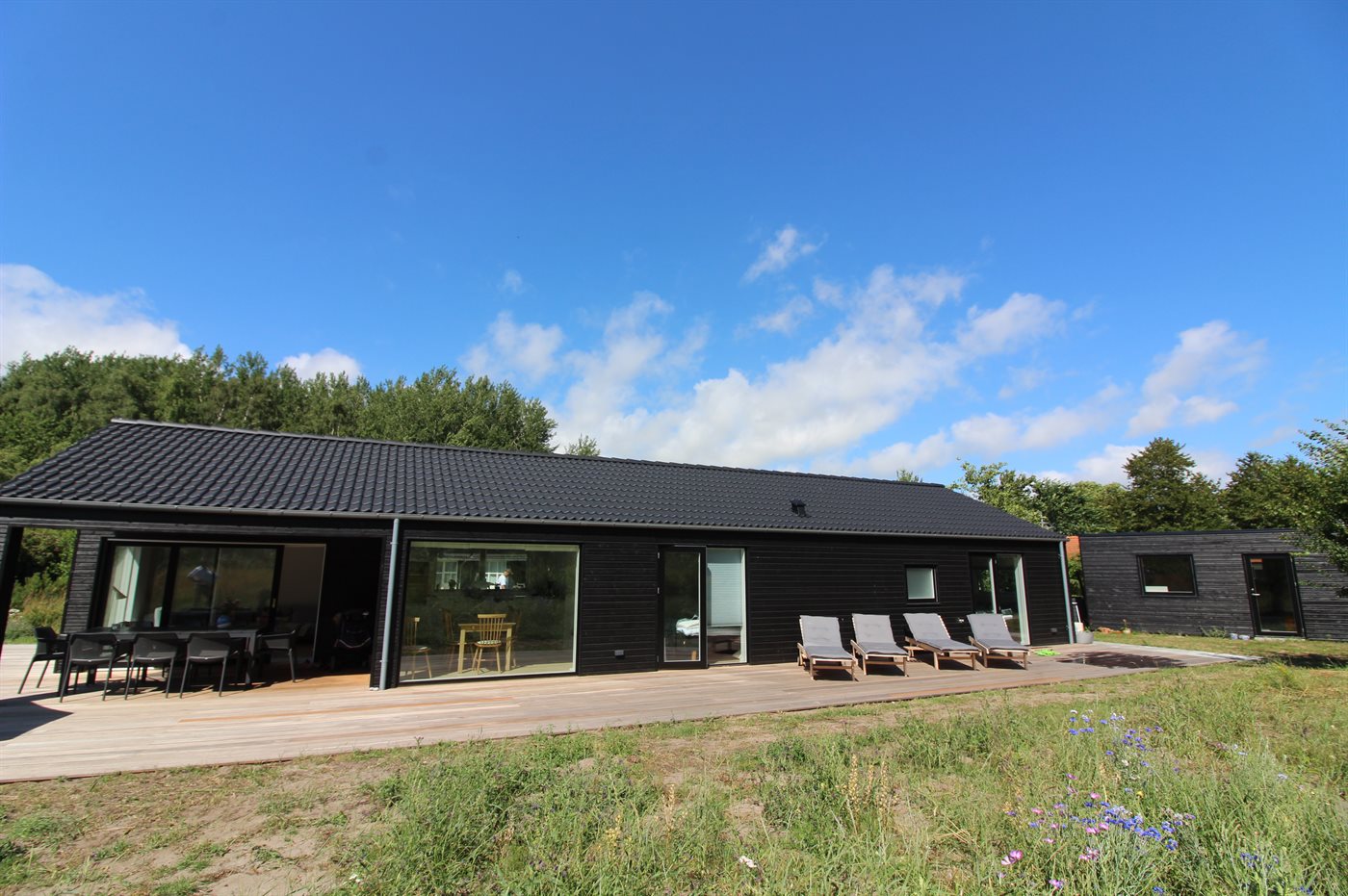 Modernes Ferienhaus mit Sauna, Meerblick & Strandnähe auf Bornholm