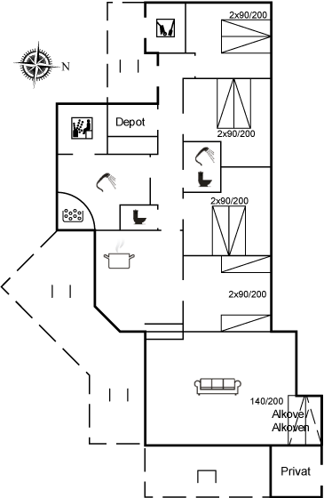 Grundplan_Sommerhus_95-1031