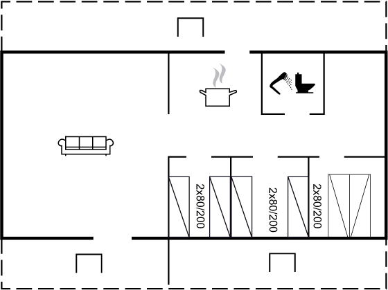 Floor plan_Holiday home_95-1095