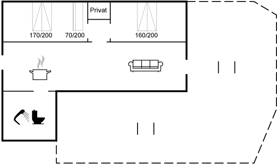 Grundriss Ferienhaus 95-2584 in Balka
