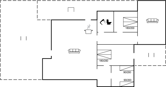 Grundriss Ferienhaus 95-2586 in Balka