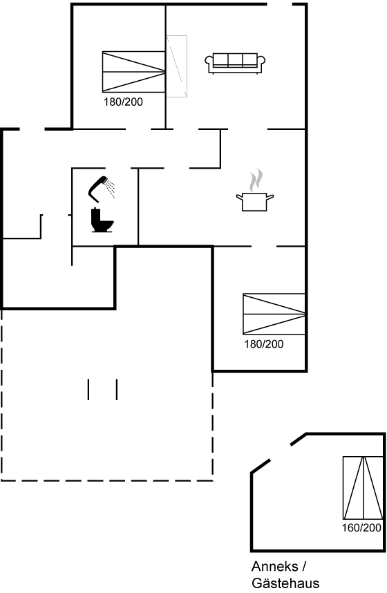 Grundriss Ferienhaus 95-2592 in Balka