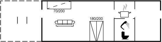 Grundriss Ferienhaus 95-2594 in Balka