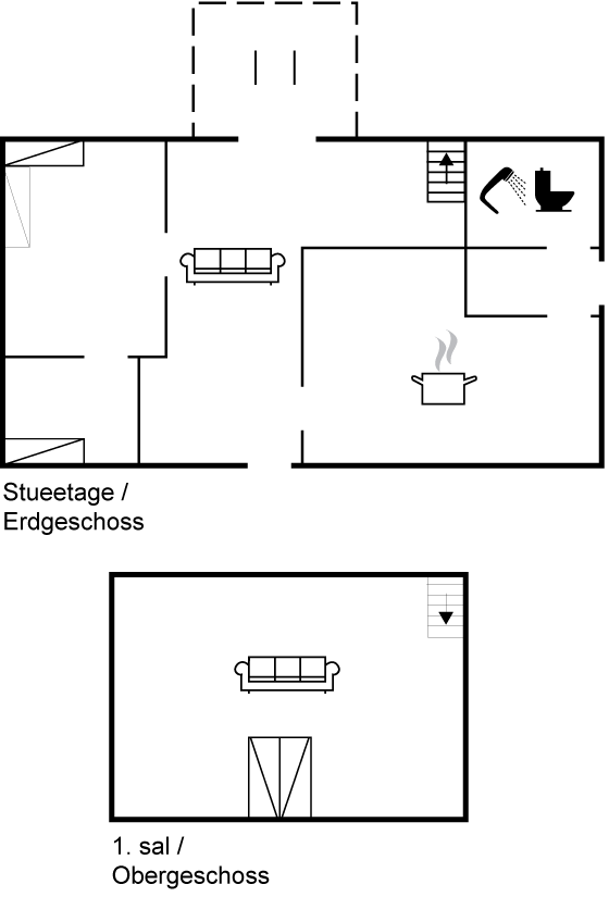 Grundriss Ferienhaus 95-4025 in Bölshavn