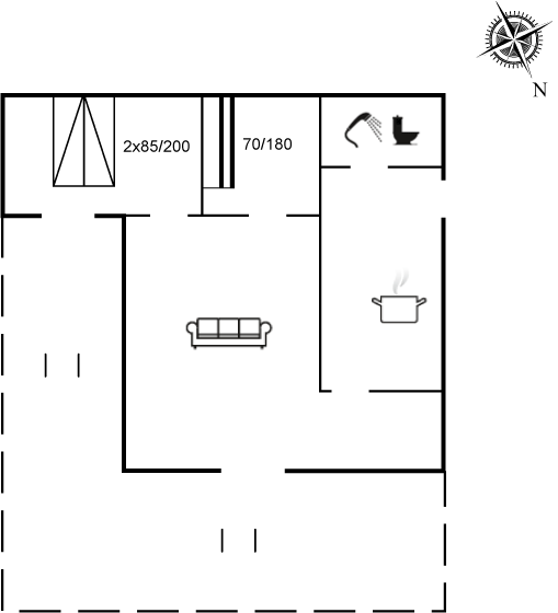 Floor plan_Holiday home_95-5516