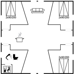 Floor plan_Holiday home_95-6034