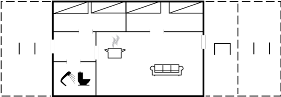 Grundriss Ferienhaus 95-6044 in Allinge
