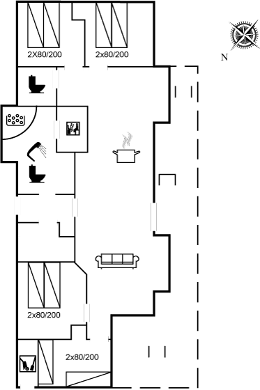 Floor plan_Holiday home_95-6513