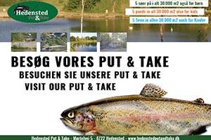 Put and Take mit einer guten Einrichtung mit Angelausrüstung Hedensted Put and Take