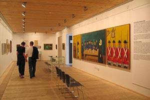 Skiftende udstillinger på Arbejdermuseet skildrer arbejdernes liv Udstillingslokale
