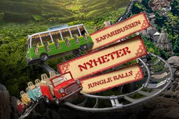 2 nyheter for hele familien i 2018 Djurs Sommerland byr på hele 2 nyheter i 2018