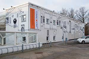 Den nye facade på Esbjerg Kunstmuseum Esbjerg Kunstmuseum facade