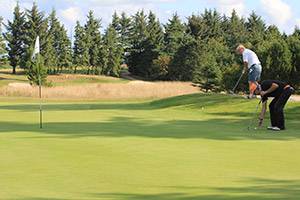 Greenen Hjørring Golfklub - greenen