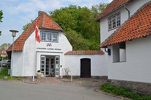 Det tidigare konstnärshemmet är nu ett museum Museumsbyggnad