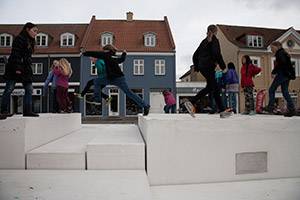 Roligt i barnens workshop på KØS Barnworkshop på KØS