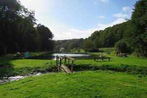 Angeln bei Lundum Lystfiskersø Lundum Lystfiskersø