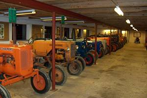 Oldtimertractoren Sjællands Traktomuseum 2