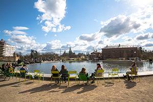 Tid till avslappning och reflexion SMK Museumspark