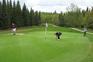 Trehøje Golfklub spil på banen Trehøje Golfklub spillere